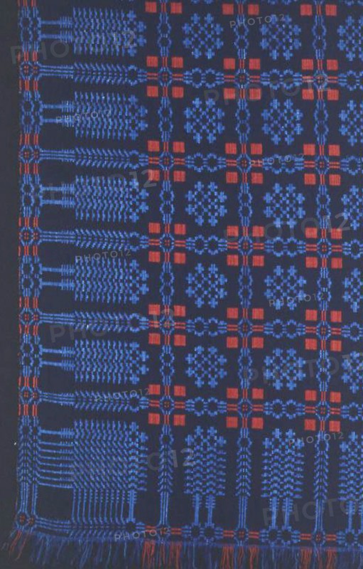 Coverlet, United States, 1830/40. Creator: Unknown.