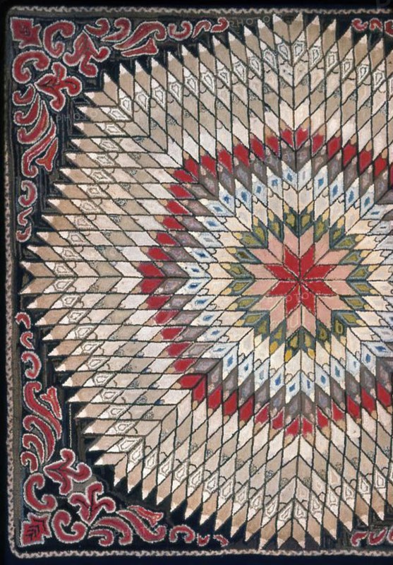 Rug, United States, 19th century. Creator: Unknown.