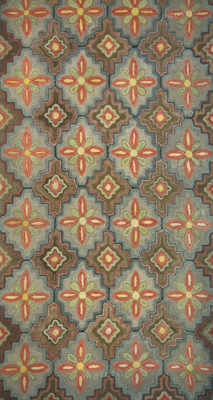 Rug, United States, 19th century. Creator: Unknown.