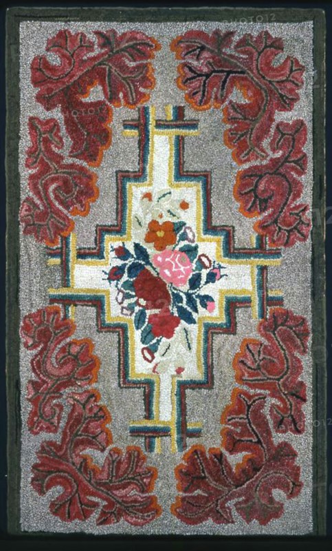 Rug, United States, 19th century. Creator: Unknown.