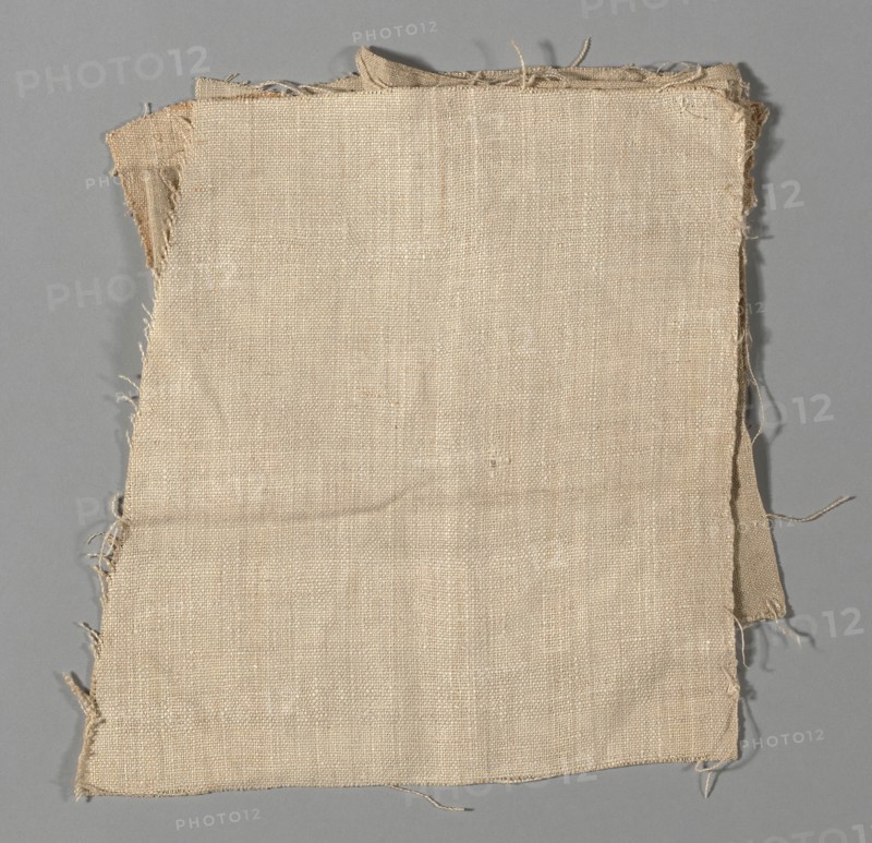 Handwoven Linen Samples (5), United States, Early 19th century. Creator: Unknown.