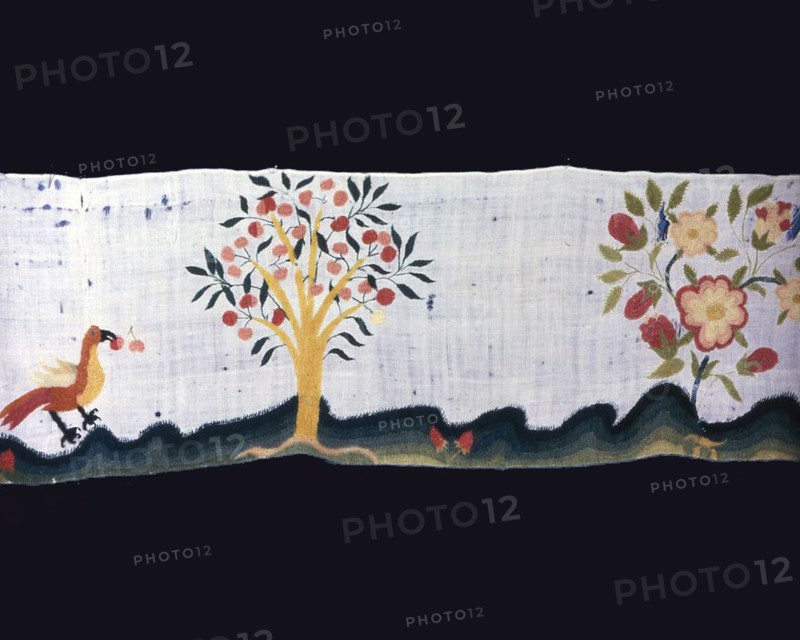 Bed Curtain and Valance, United States, 1750/1800. Creator: Unknown.