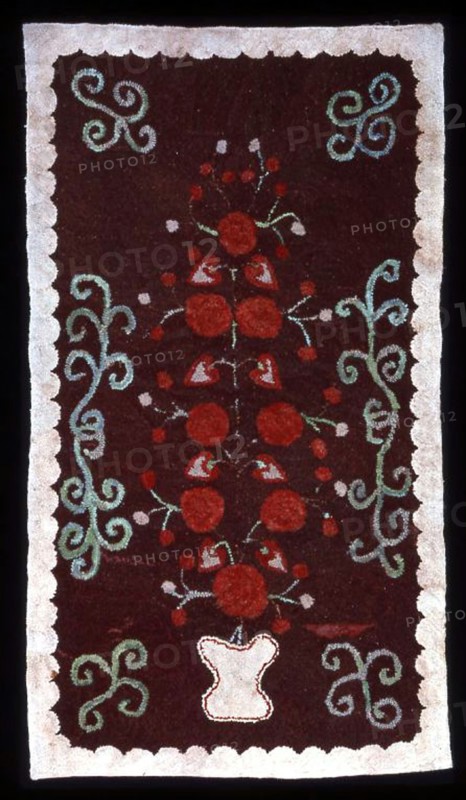 Rug, United States, 19th century. Creator: Unknown.