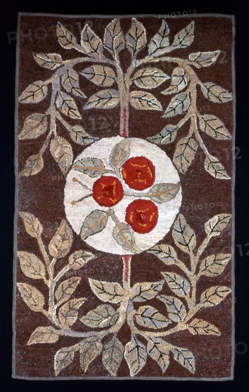 Rug, United States, 19th century. Creator: Unknown.