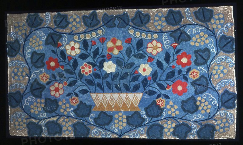 Rug, United States, 19th century. Creator: Unknown.