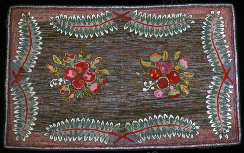 Rug, United States, 19th century. Creator: Unknown.