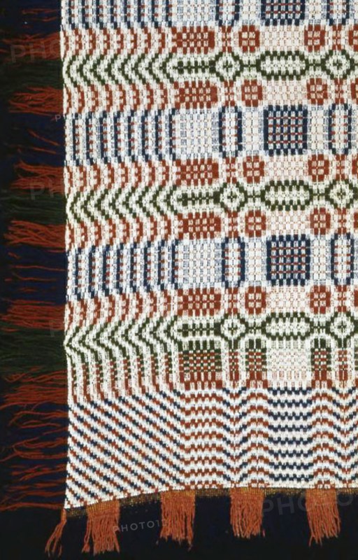 Coverlet, United States, 1820s/30s. Creator: Unknown.