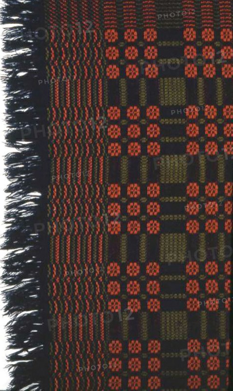 Coverlet, United States, 1820s/30s. Creator: Unknown.