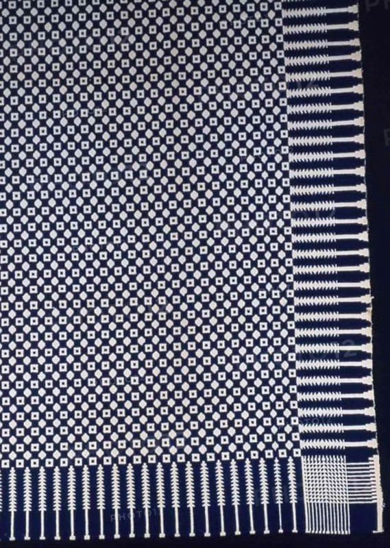 Coverlet, United States, 1820s/30s. Creator: Unknown.