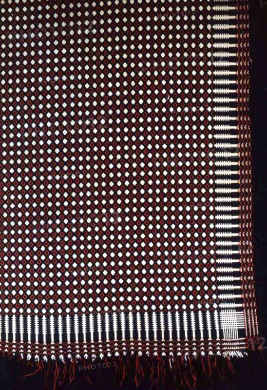 Coverlet, Indiana, 1848. Creator: Unknown.