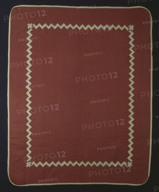 Bedcover (Amish Plain Quilt), Ohio, c.  1890. Creator: Unknown.