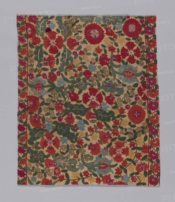 Panel, Turkey, 17th century. Creator: Unknown.