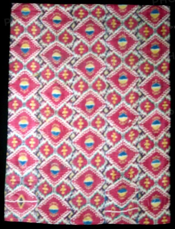 Wall Hanging Composed of Five Panels, Uzbekistan, 1850/75. Creator: Unknown.