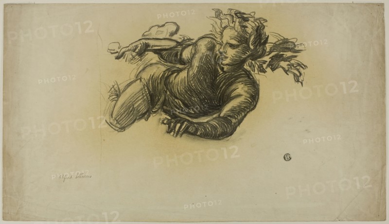 Flying Figure, 1837/75. Creator: Alfred George Stevens.