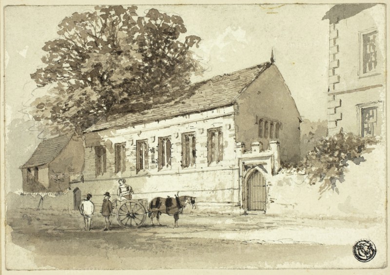 Church Street, Grantham, c. 1860. Creator: Alfred Rimmer.