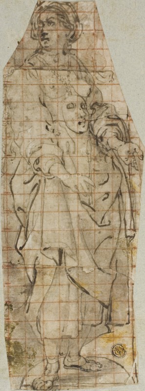 Allegory of Painting, c. 1600. Creator: Andrea Lilio.