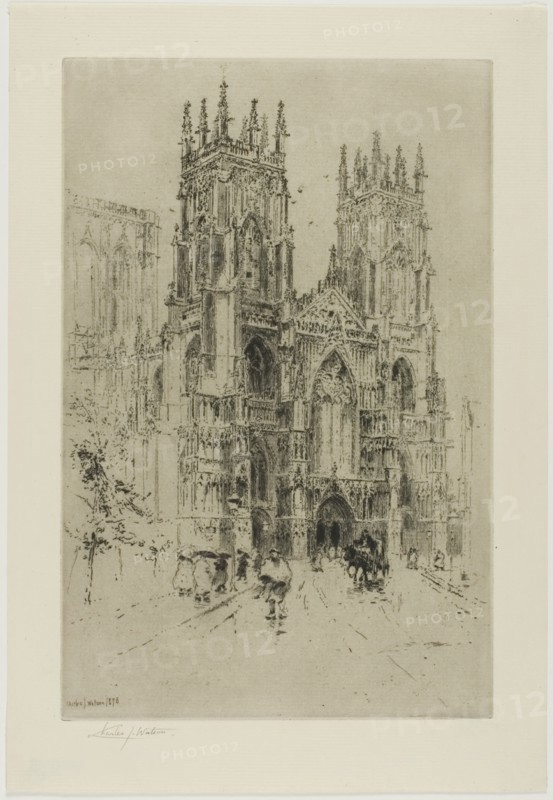 York Cathedral, 1898. Creator: Charles John Watson.