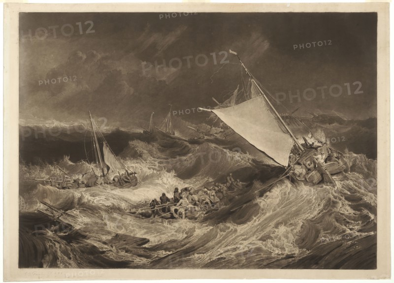 A Shipwreck, 1805/07. Creator: Charles Turner.