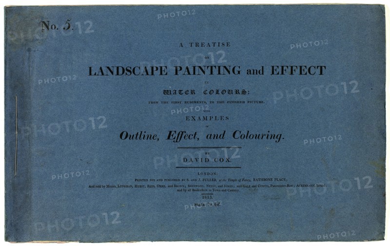 A Treatise on Landscape Painting and Effect in Water Colours: From the First Rudiments..., No. 5, 18 Creator: David Cox the elder.