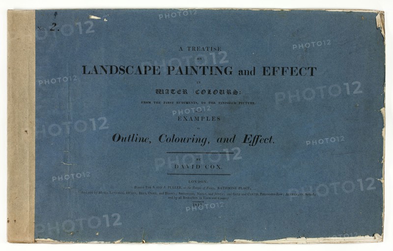 A Treatise on Landscape Painting and Effect in Water Colours: From the First Rudiments..., No. 2, 18 Creator: David Cox the elder.