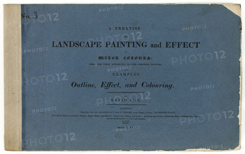 A Treatise on Landscape Painting and Effect in Water Colours: From the First Rudiments..., No. 3, 18 Creator: David Cox the elder.