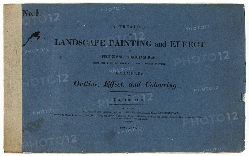 A Treatise on Landscape Painting and Effect in Water Colours: From the First Rudiments..., No. 4, 18 Creator: David Cox the elder.