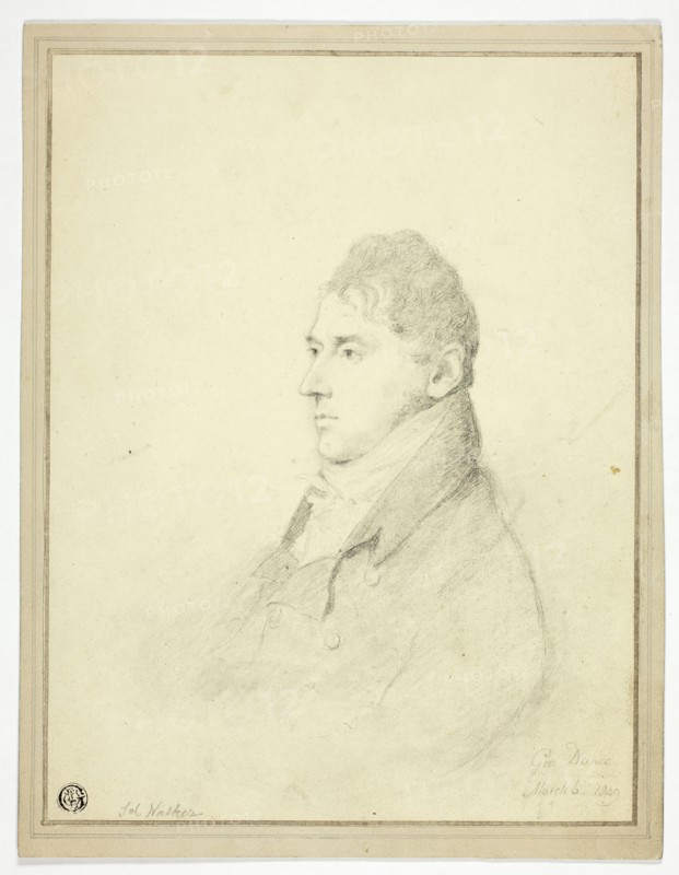 Sol(?) Walker, n.d. Creators: George Dance, George Dawe.