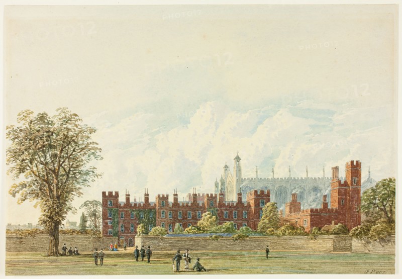 Eton from the Playing-Fields, n.d. Creator: George Pyne.