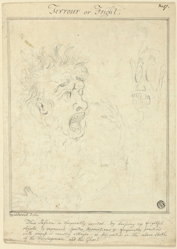 Terror or Fright, n.d. Creator: George Moutard Woodward.