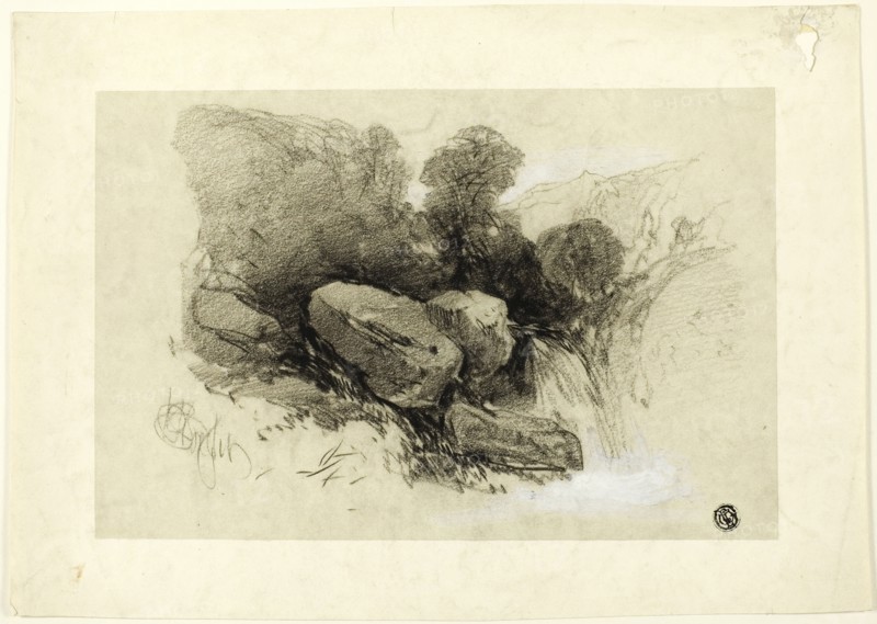 Rocky Scene, n.d. Creator: Henry Bright.