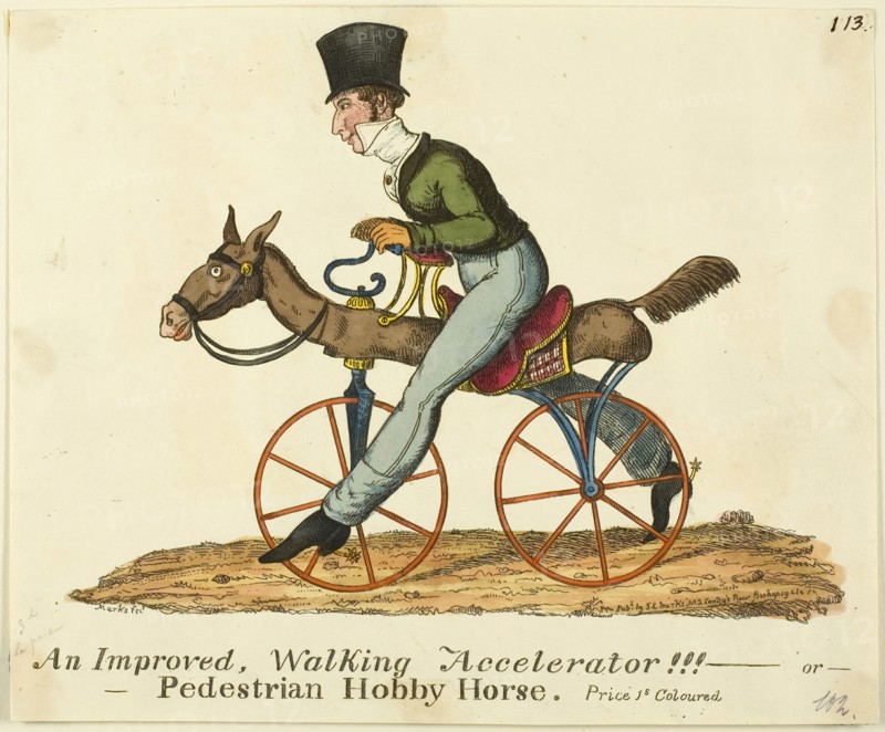 Pedestrian Hobby Horse, n.d. Creator: JL Marks.