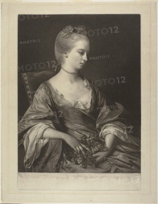 Esther Jacobs, c. 1760. Creator: John Spilsbury.