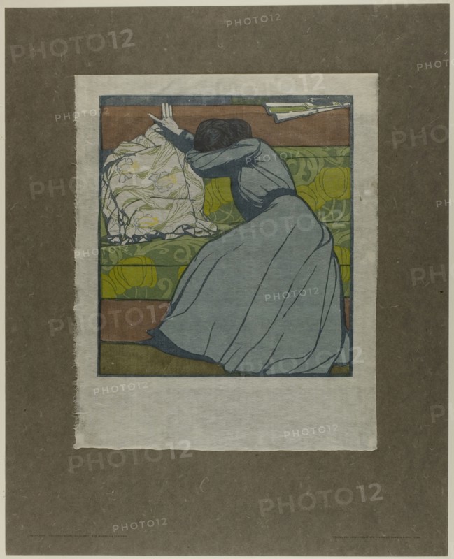 The Pillow, 1903. Creator: Maximilian Kurzweil.