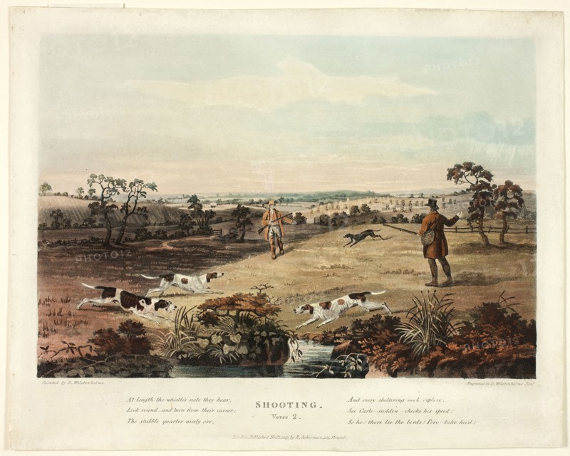 Shooting: Verse 2, 1819. Creator: Thomas Sutherland.