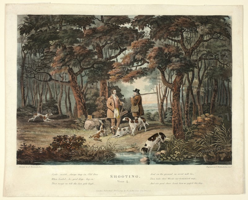 Shooting: Verse 4, 1819. Creator: Thomas Sutherland.