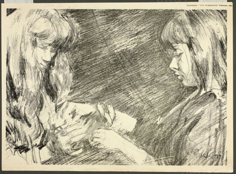 Cat's Cradle, 1892. Creator: Walter Richard Sickert.