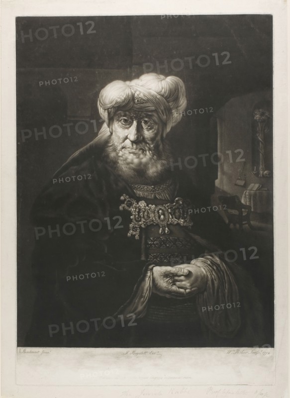 The Rabbi, 1778. Creator: William Pether.