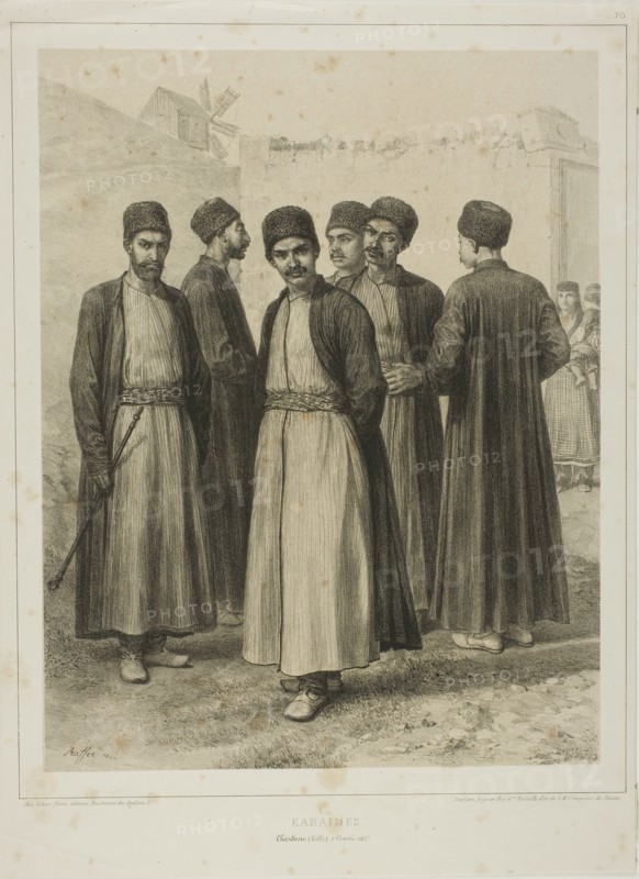Karaimes, Théodosie, Kaffa, 1 Octobre 1837, 1844. Creator: Auguste Raffet.