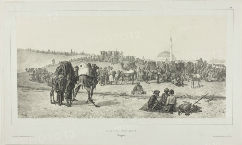 Ali-Pacha Meiden, Smyrna, 1837. Creator: Auguste Raffet.
