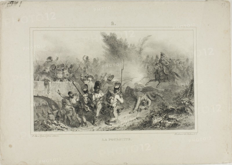 The Pursuit, 1832. Creator: Auguste Raffet.