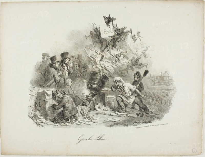 Gâres les Albums, 1828. Creator: Auguste Raffet.