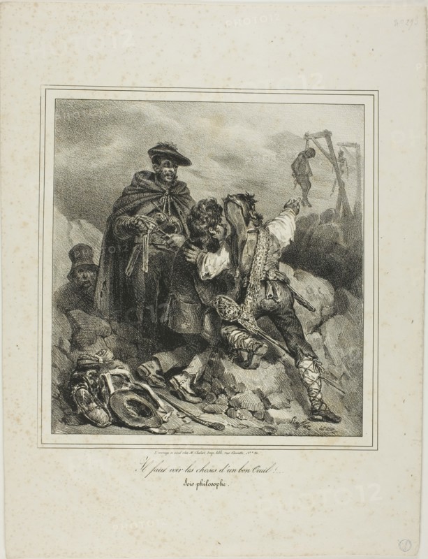He must see things favorably!, 1828. Creator: Auguste Raffet.