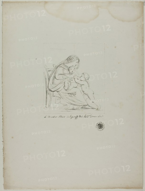 Seated Virgin, 1817–20. Creator: Vivant Denon.
