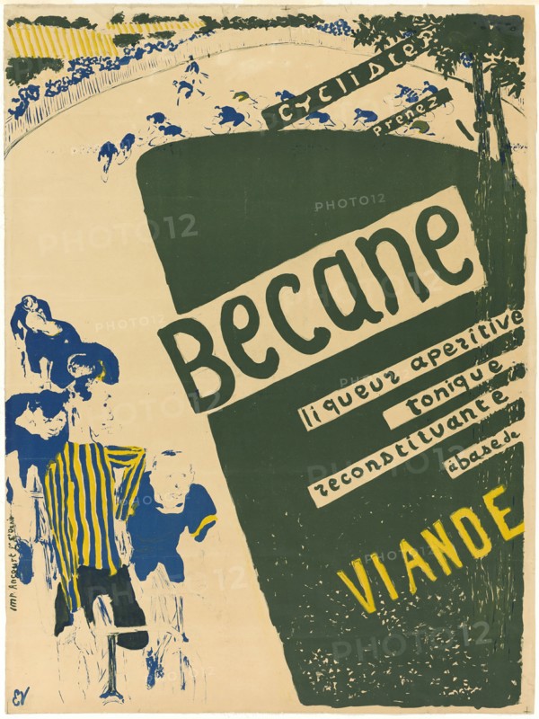 Bicycle, c. 1894. Creator: Edouard Vuillard.
