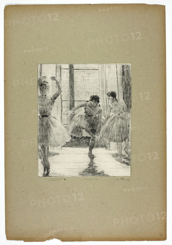 Before the Ballet Class, 1889–90. Creator: Georges William Thornley.