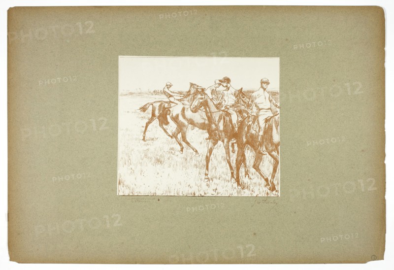 The Jockeys, 1889–90. Creator: Georges William Thornley.