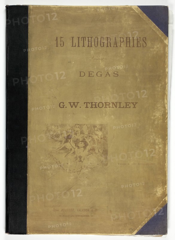 Thornley Portfolio Cover, 1889–90. Creator: Georges William Thornley.