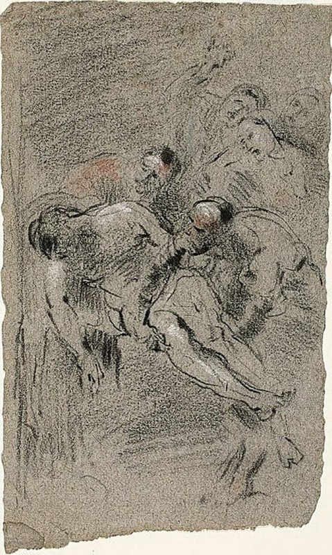 Deposition, 1863. Creator: Jean-Baptiste Carpeaux.