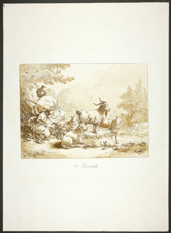 Second Pastoral, 1769. Creator: Jean Baptiste Le Prince.