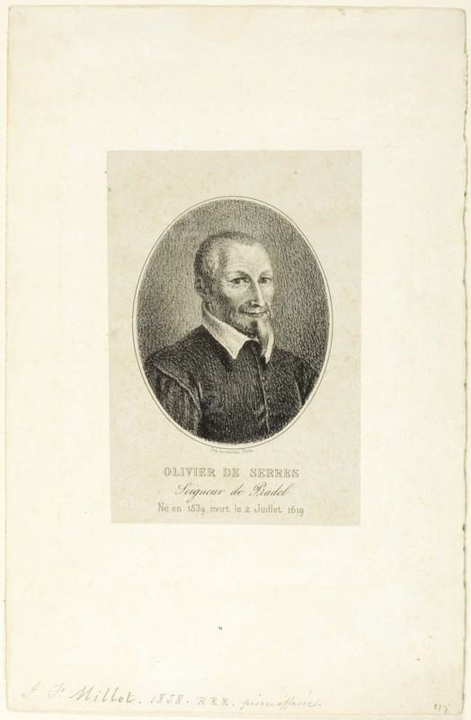 Olivier de Serres, 1858. Creator: Jean Francois Millet.